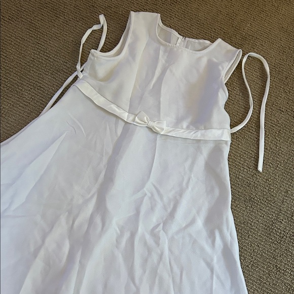 Bonnie Jean White Sleeveless Formal Dress - Picture 1 of 3